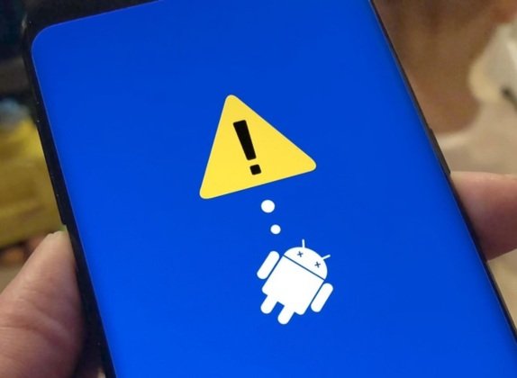pantalla azul de la muerte android